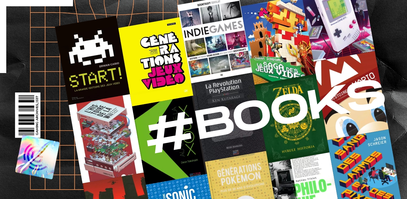 Bibliographie jeu vidéo : les livres jeux vidéo qu'on aime