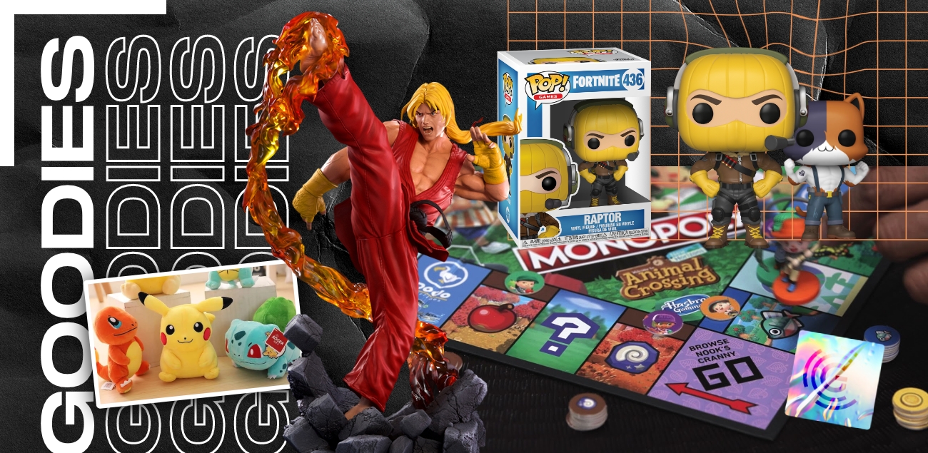 Les goodies de jeux vidéo