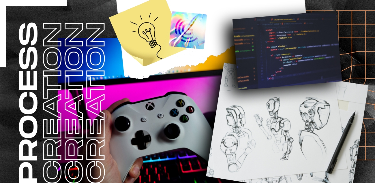 Le processus de création d’un jeu vidéo