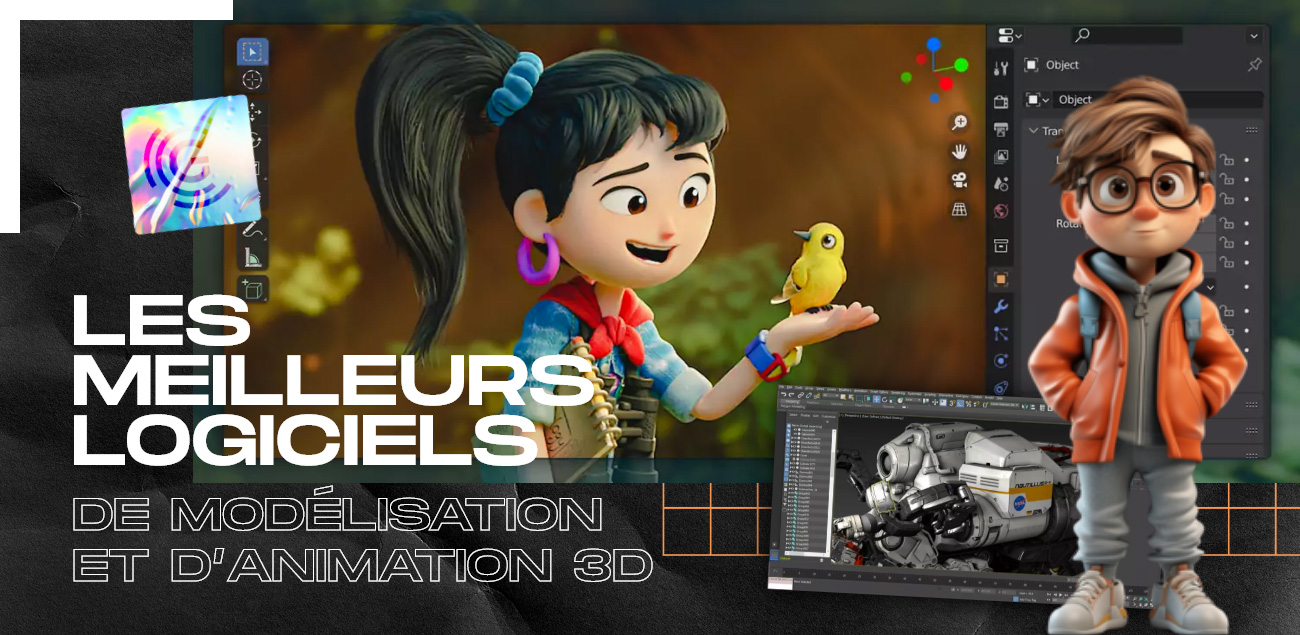 Les meilleurs logiciels de modélisation et d’animation 3D