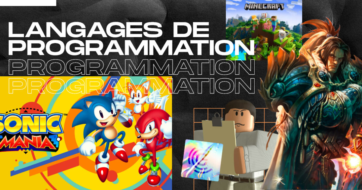Les langages de programmation du jeu vidéo - Gaming Campus