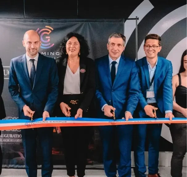 Inauguration Gaming Campus Paris Grande Arche