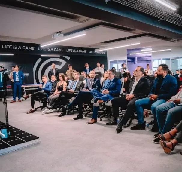 Inauguration Gaming Campus Paris Grande Arche