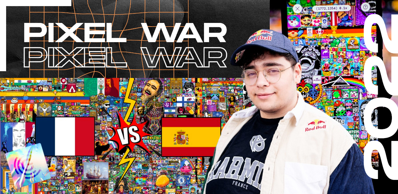 Le déroulé de la Pixel War 2022