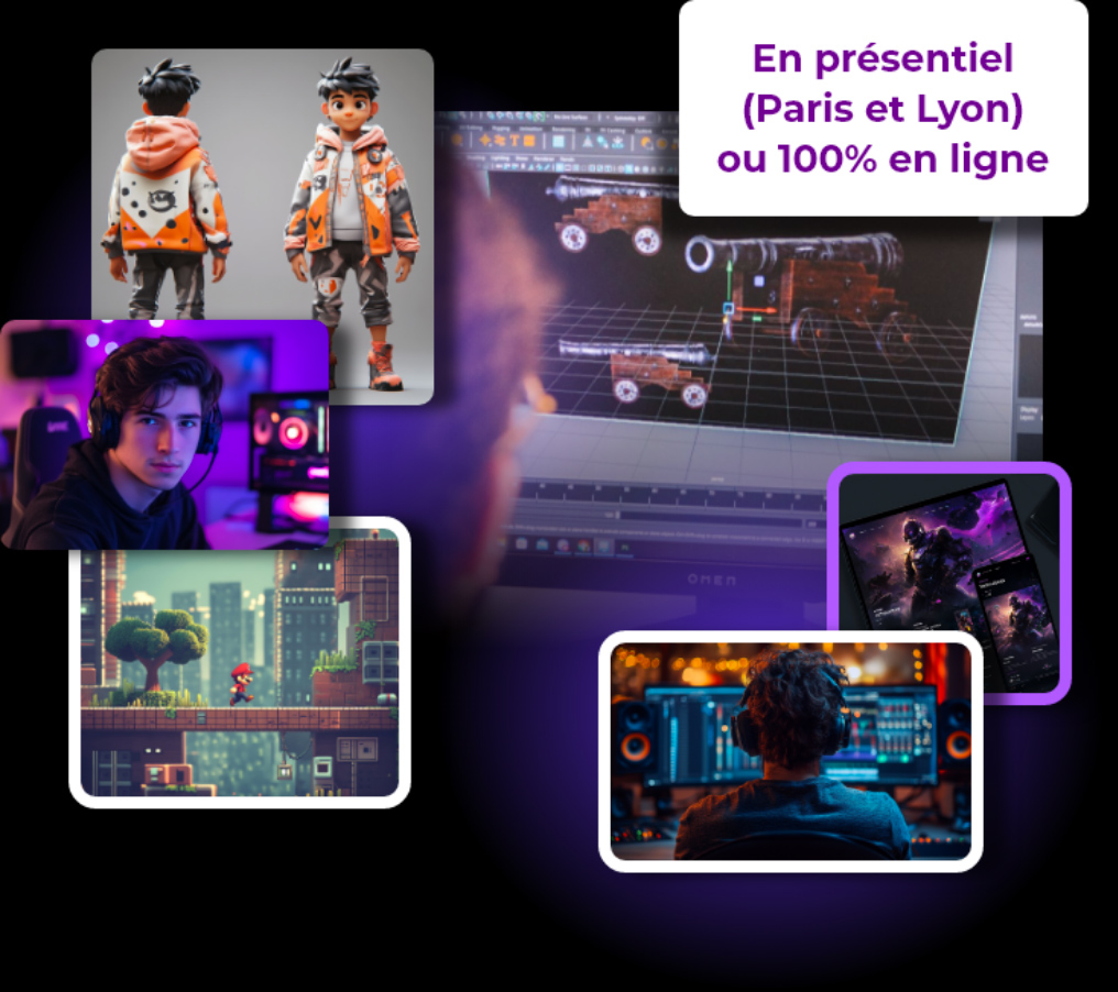 école de jeux vidéo sans le bac - La prepa