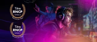 Le campus du jeu vidéo et des expériences immersives et interactives