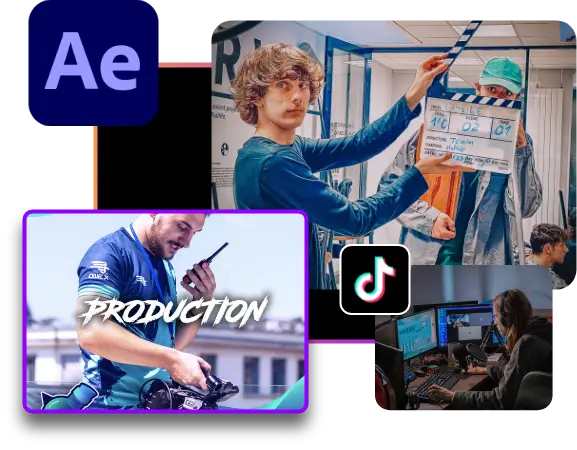 Nous formons aux métiers de l’audiovisuel nouvelle génération