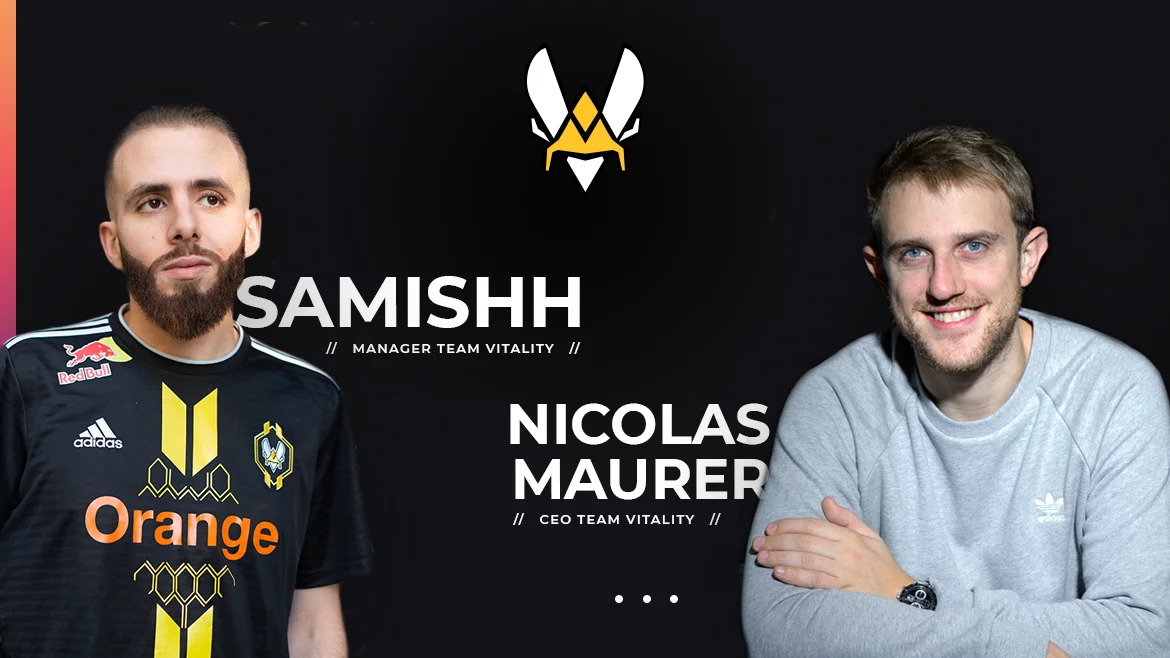 Samishh et Nicolas Maurer de Vitality partenaire de Gaming Campus