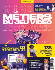 notre Guide des métiers du jeu vidéo 2025