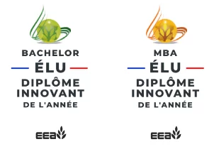 Logos du prix innovation bachelor et du prix innovation MBA