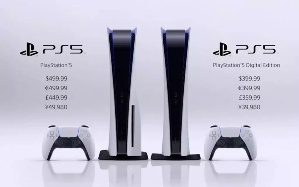 Les deux versions de PS5 