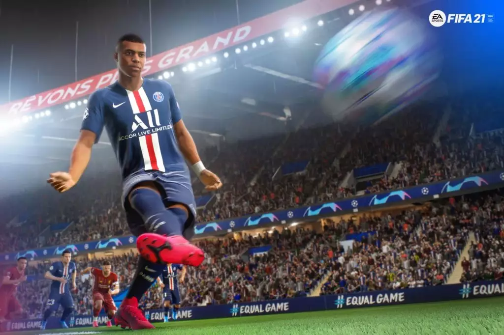 Capture du jeu vidéo FIFA 21