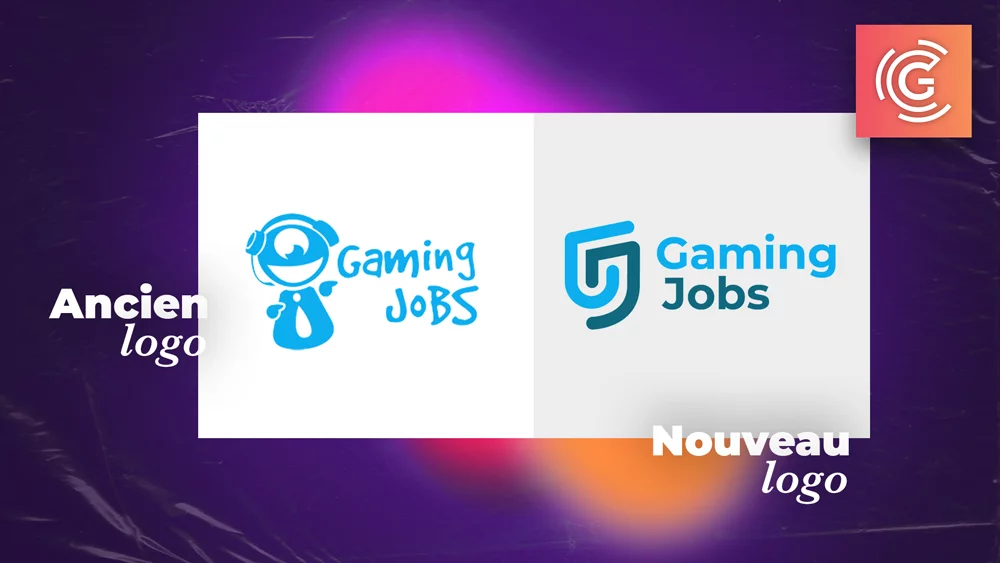 Refonte du logo de Gaming Jobs
