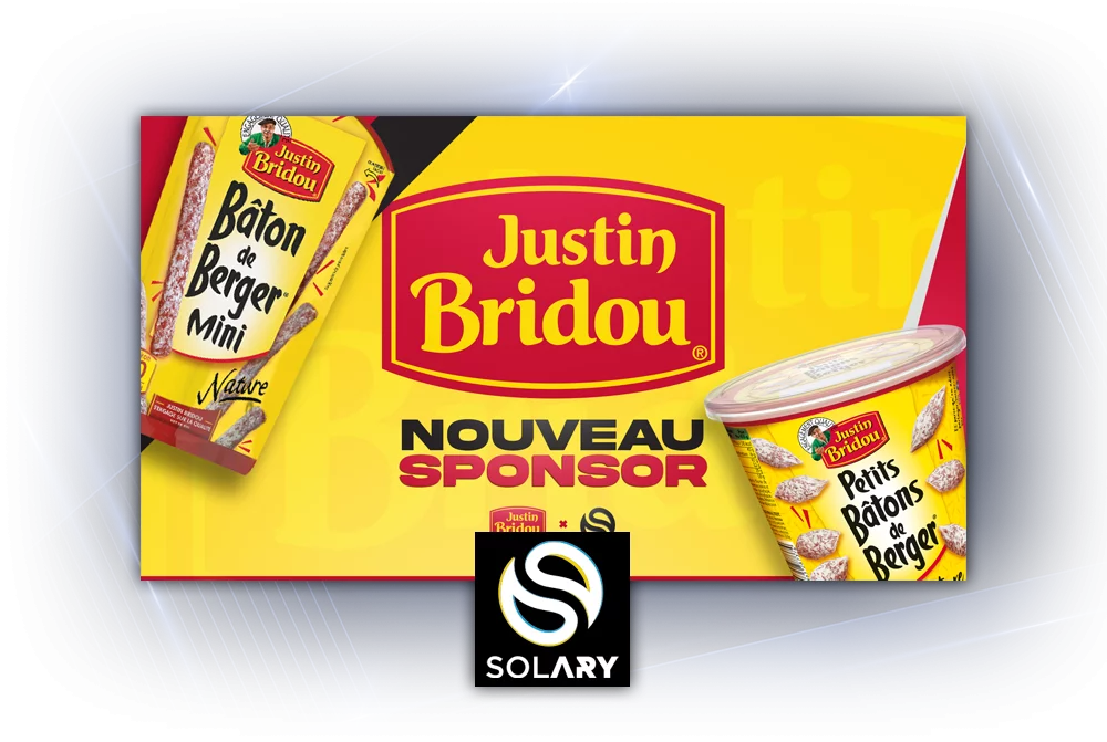 Nouveau sponsoring entre Solary et Justin Bridou