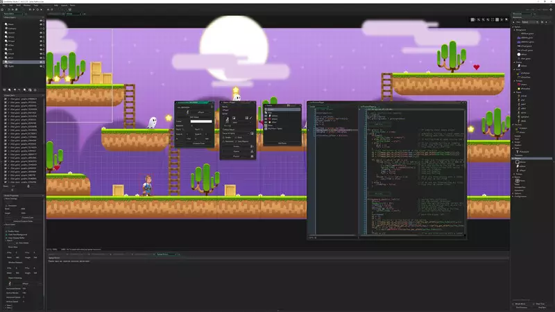 Capture d'écran de Game Maker Studio