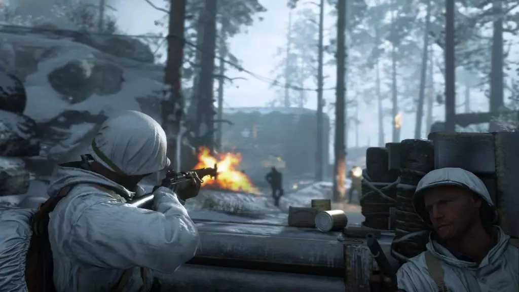 Capture écran du jeu Call of Duty : WWII