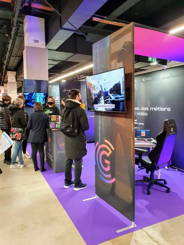 Gaming Campus - Salon Jeux vidéo et cinéma d'animation - Décembre 2021
