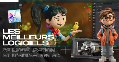 Les meilleurs logiciels de modélisation et d’animation 3D