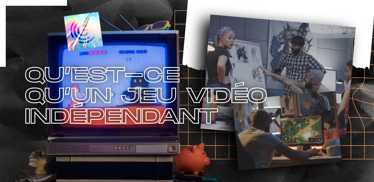 Header jeu video indépendant