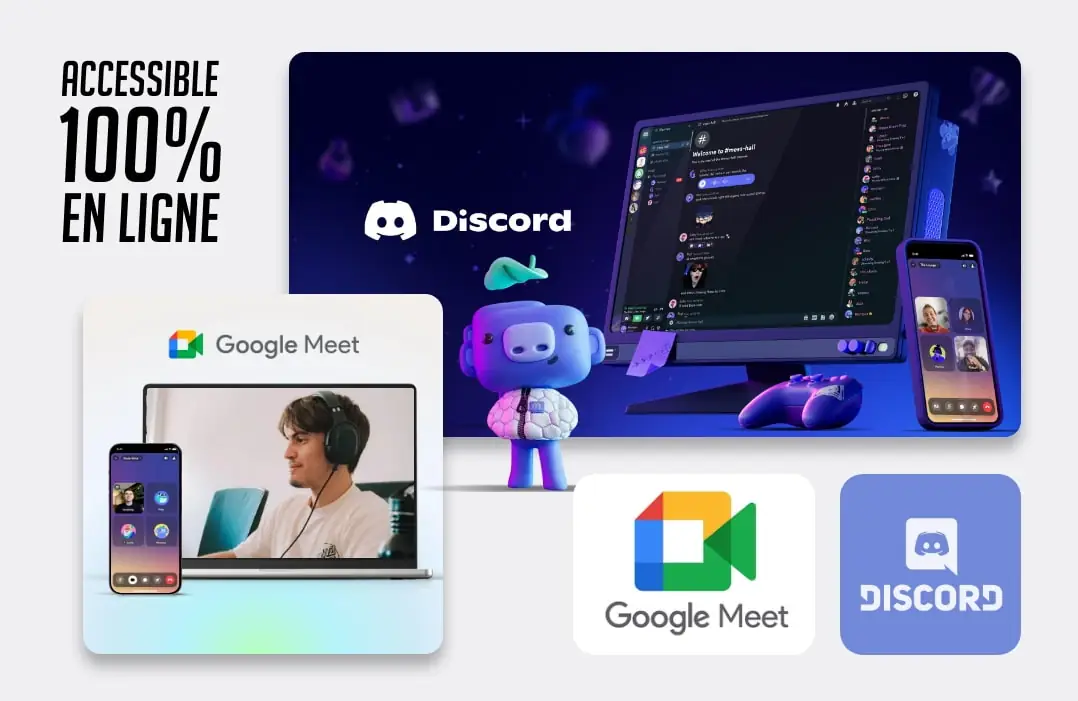 Stage-online-discord-google-meet