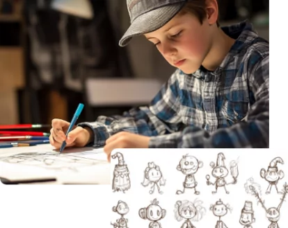 Stage dessin et character design