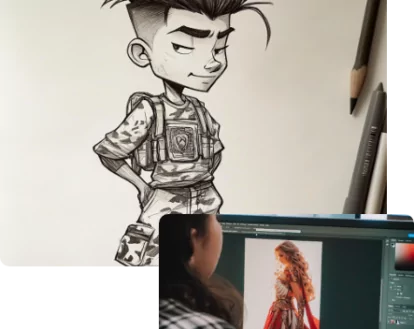 Stage dessin et character design