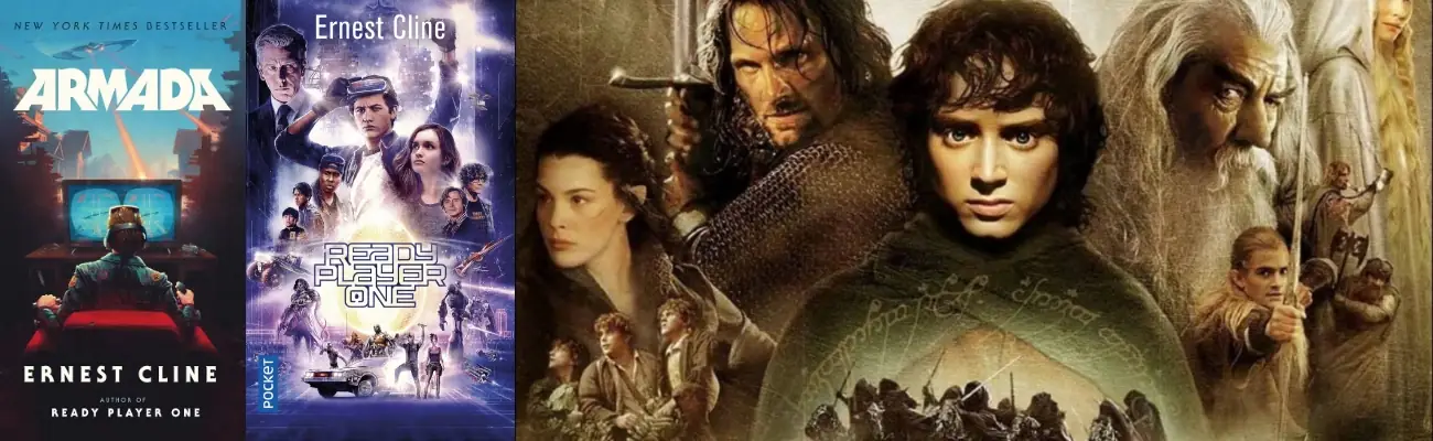 Armada, Ready Player One d’Ernest Cline et LOTR