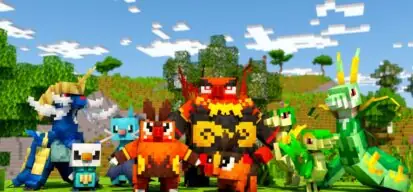 Il est possible (ou presque) de jouer à Pokemon dans Minecraft avec le mod Cobblemon