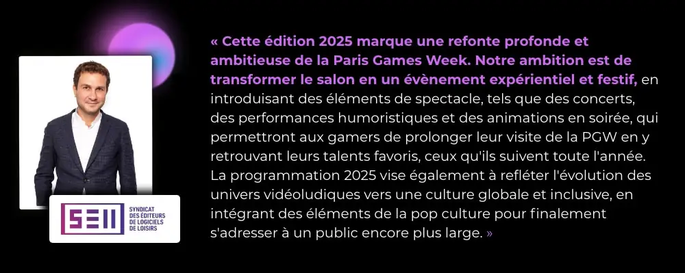 Gaming Campus, présent à la Paris Games Week 2025 et partenaire de l’espace « PGW Business by CMS »