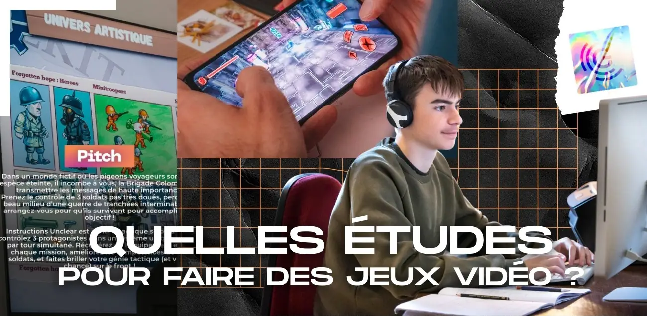 Quelles études pour faire des jeux vidéo ?
