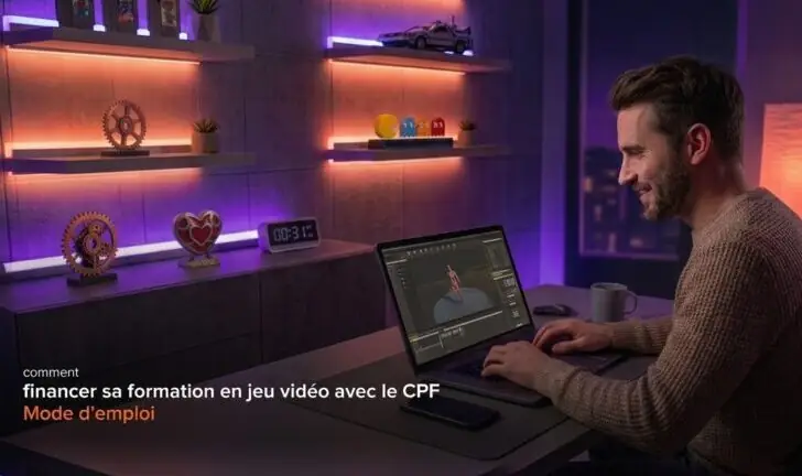 Financer sa formation en jeu vidéo avec le cPF
